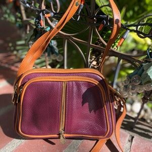 VALENTINA LEATHER CROSSBODY BAG